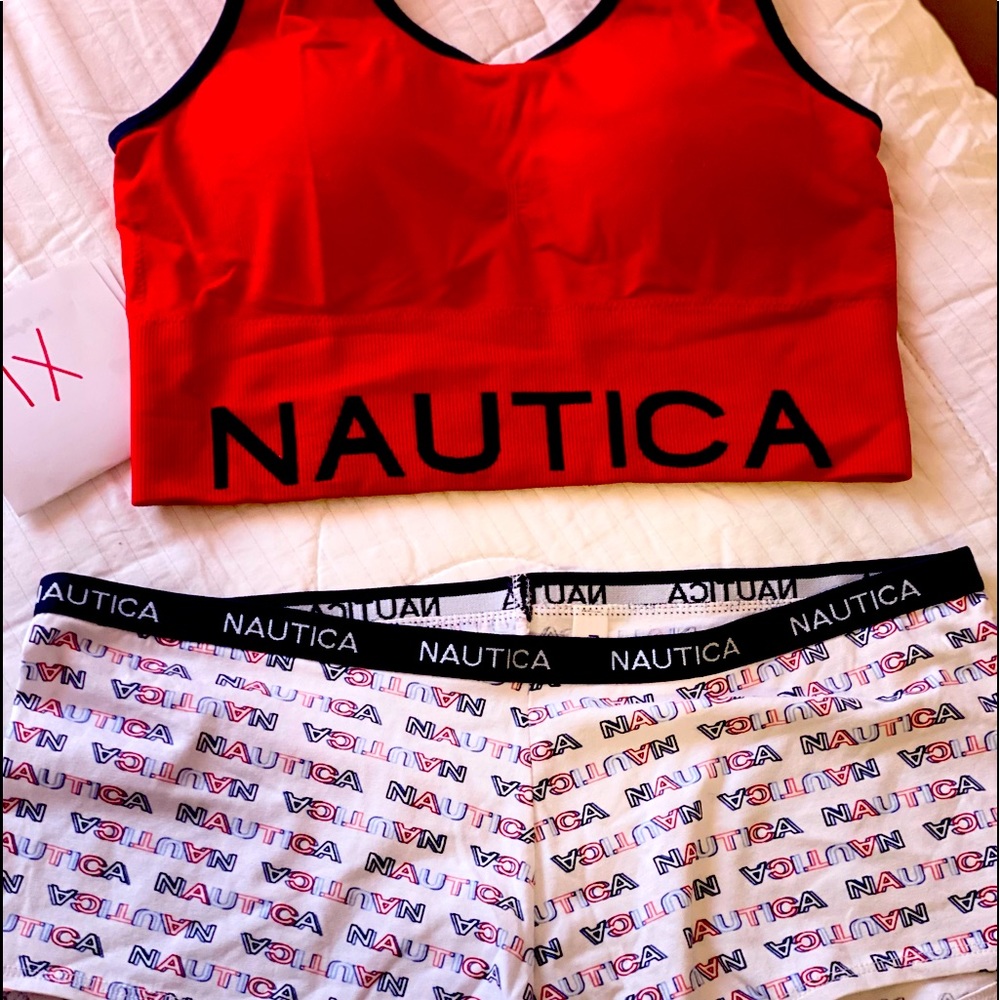 1x náutica sports bra and boy short set